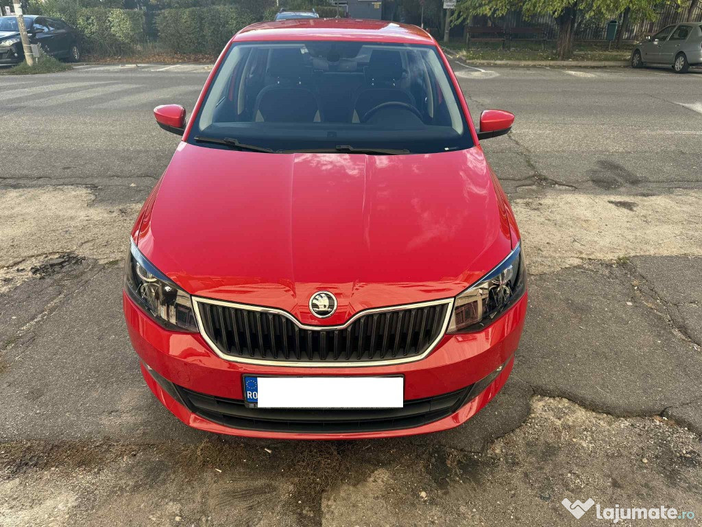 Skoda Fabia 48.600 Km prop de noua, benzina euro 6, impecabila
