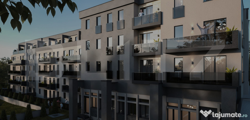 Apartament 1 Camera, 42 mp, Semifinisat, Zona Iulius Mall