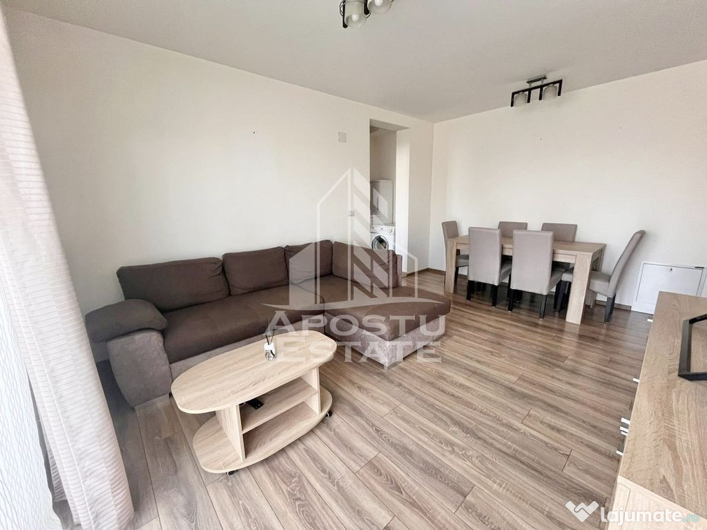 Apartament cu 2 camere mobilat si utilat, cu gradina prop...