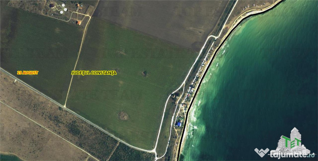 Teren intravilan constructii cu deschidere la mare in 23 Aug