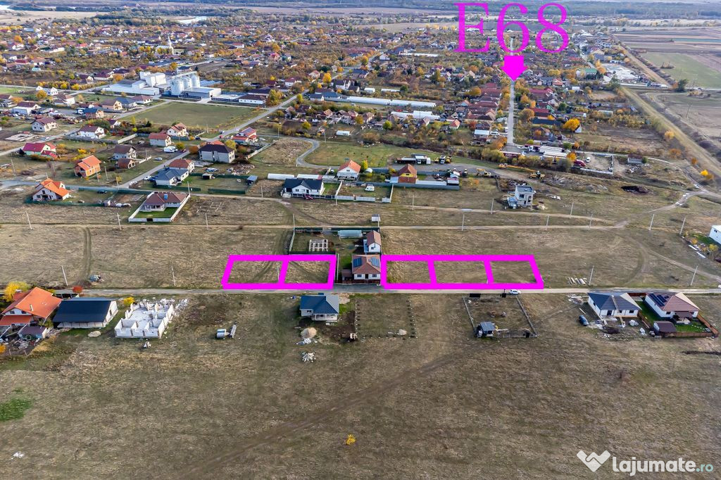 Parcele de 500 mp | 20.000 € | Utilități | Cartier no...