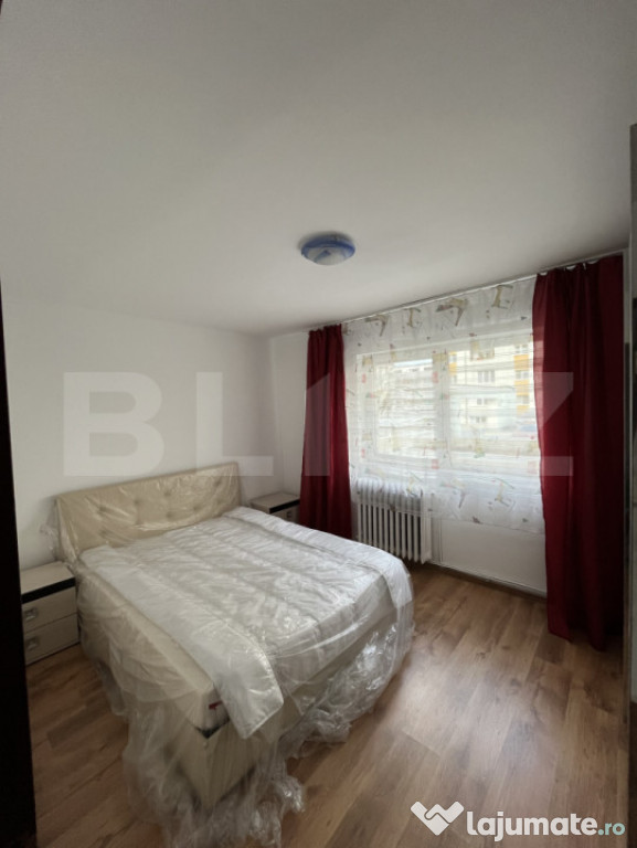 Apartament 3 camere complet renovat – 70 mp utili (cu balc