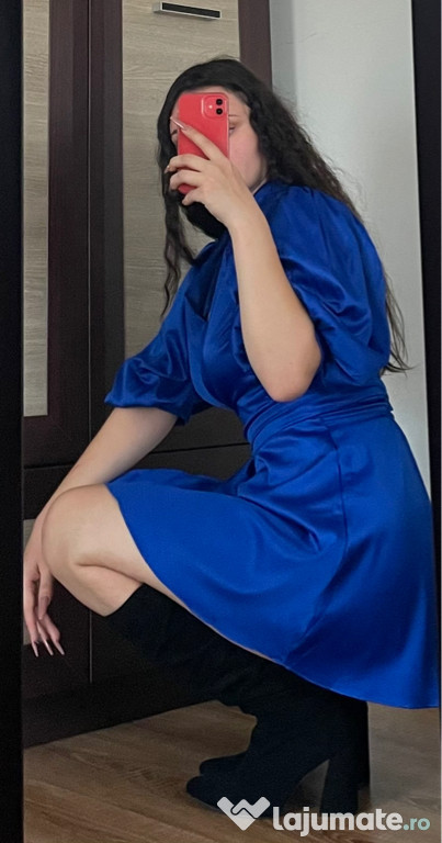 Cizme de catifea cu toc