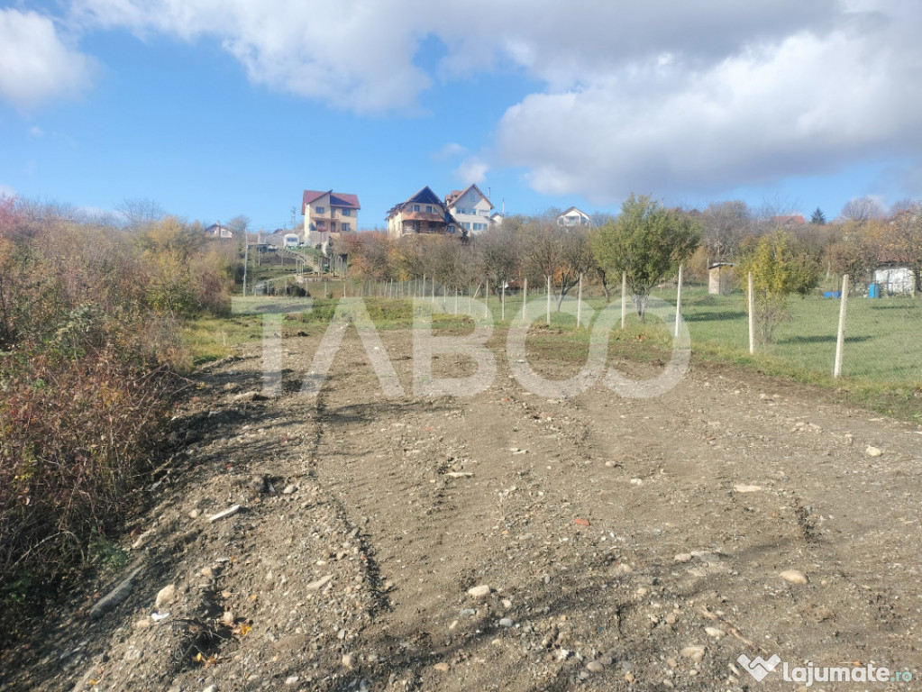 Teren intravilan de vanzare 1000 mp puz aprobat in Daia Noua