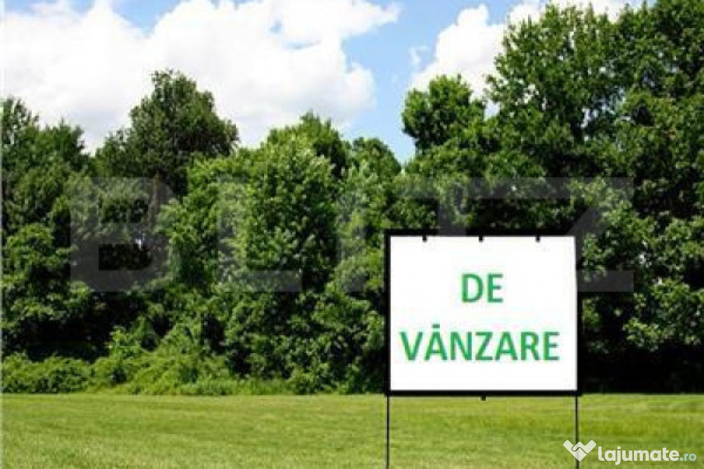 Teren intravilan 640 mp , front 37 ml , localitatea Ilisesti