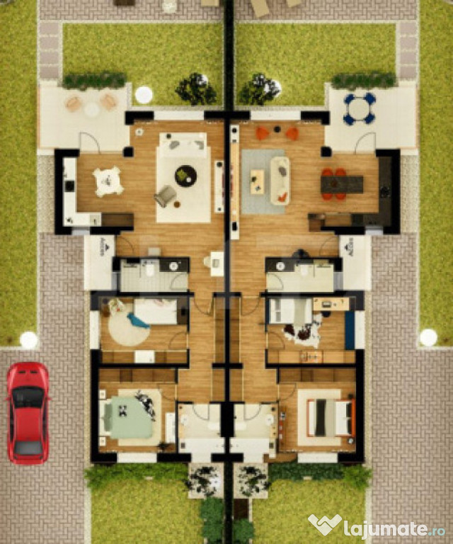 Duplex la „la cheie”– 84 mp utili, Zona Mosnita Noua