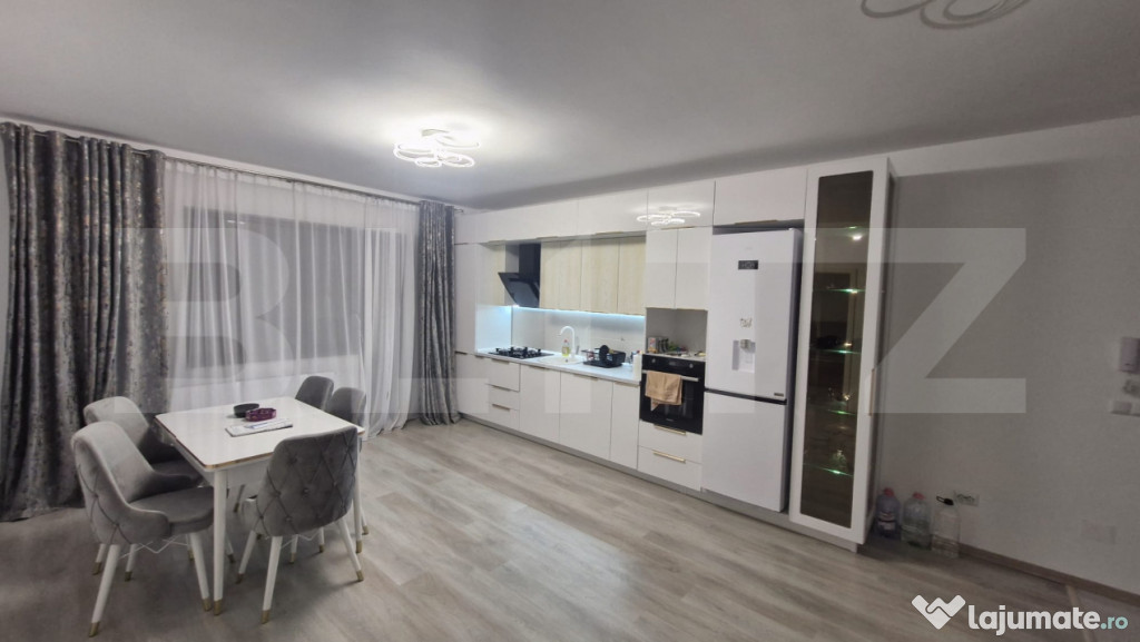 Apartament nou, 3 camere, 70 mp, zona Cetate