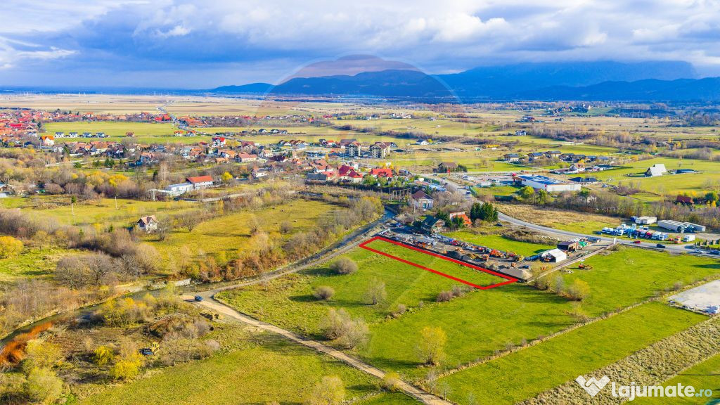 COMISION 0% Teren 1500mp Bran/ Soseaua Branului