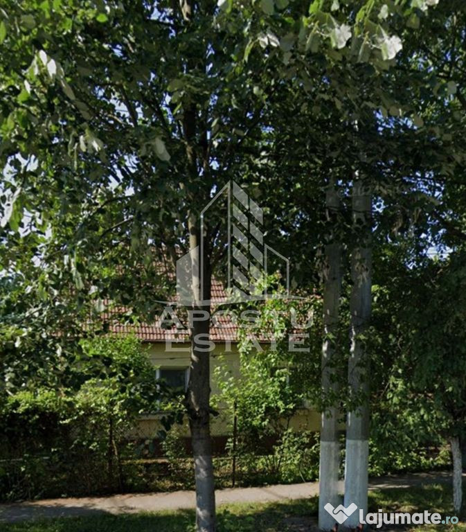 Casă veche în Timișoara cu teren generos 806 mp