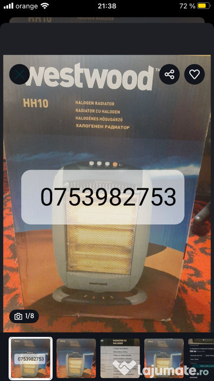 Radiator Cu Halogen Nou