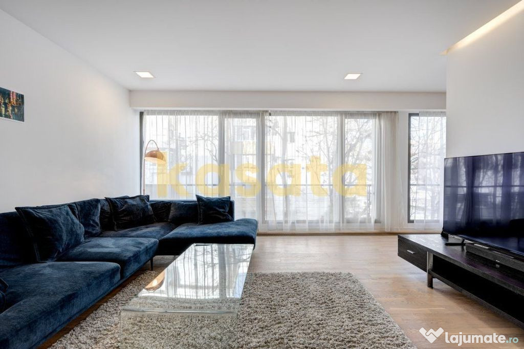 Apartament 3 camere Dorobanți, 120 mp, bloc boutique 2018,