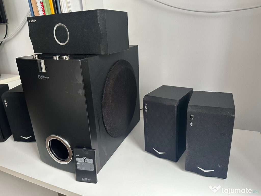 Boxe Edifier M3700, 5.1, 80W (30W sub + 5x10W)