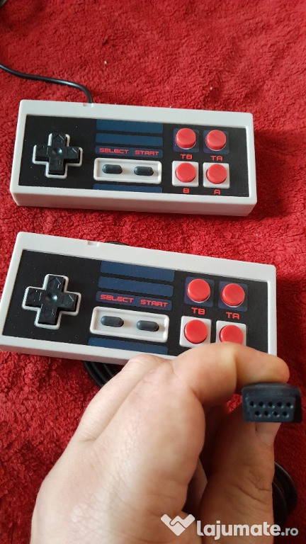 Vand manete retro noi impecabile pentru sistem nes famicom 8 biti
