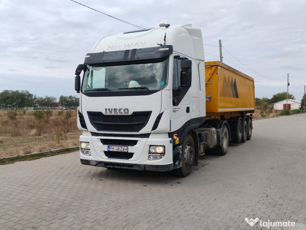 Vând cap tractor și semiremorca