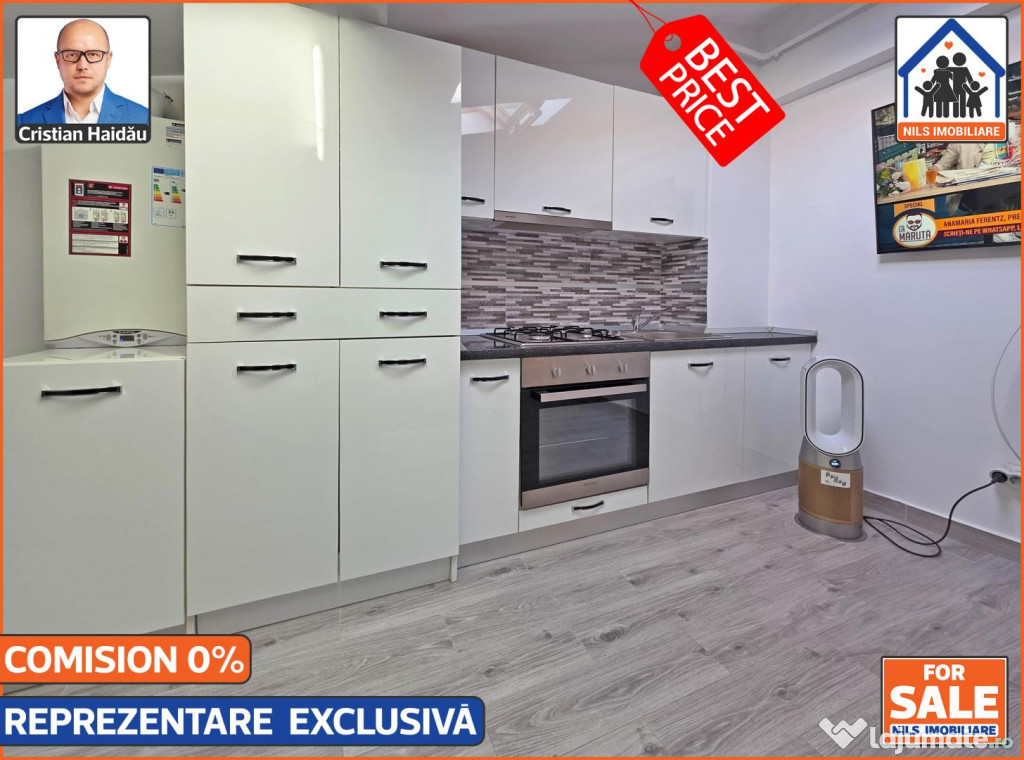 Pret bomba! - Ap 2 cam | Renovat | Mobilat | Utilat | Parcar