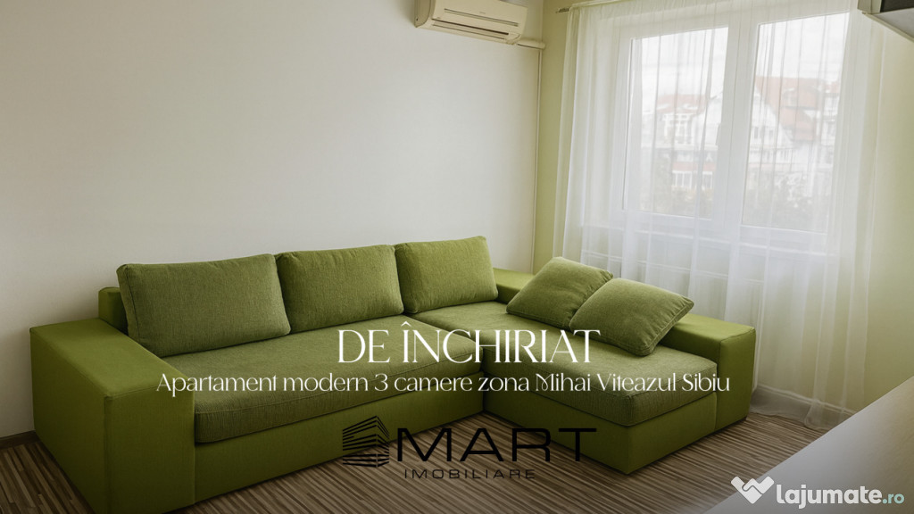 Apartament 3 camere 65 mp zona Rahova