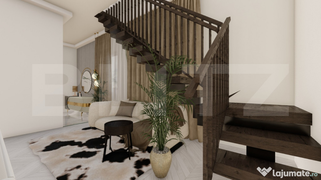 Apartament 2 camere, 44mp + mansarda 44mp optional Rediu–G