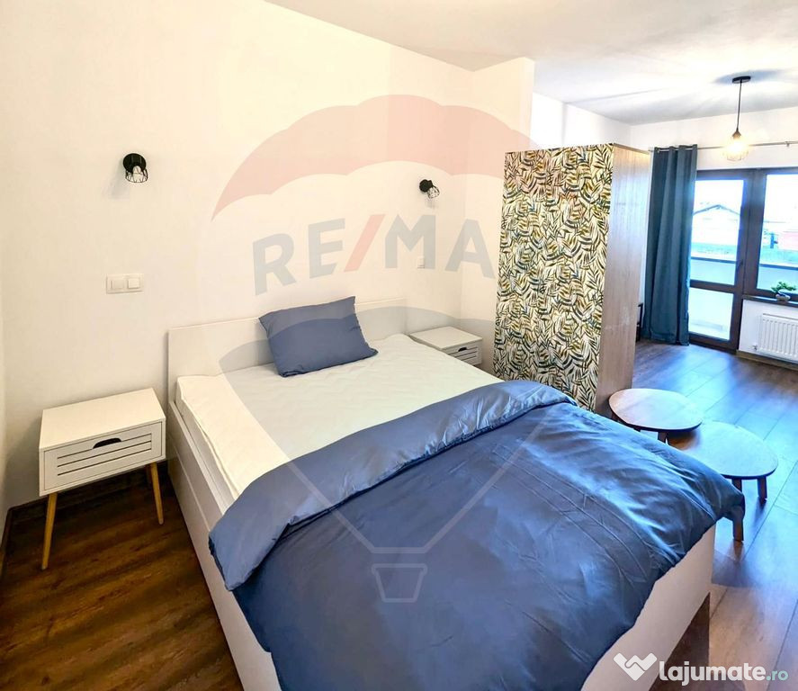 Apartament 1 camera | Sânpetru | parcare I mobilat I