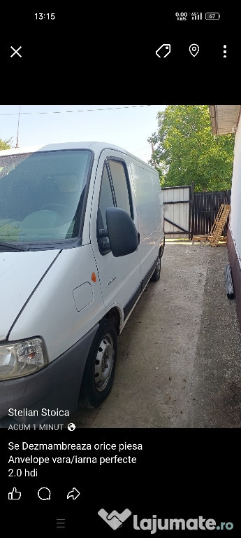 Dezmembrez Citroien Jumper 2.0 hdi