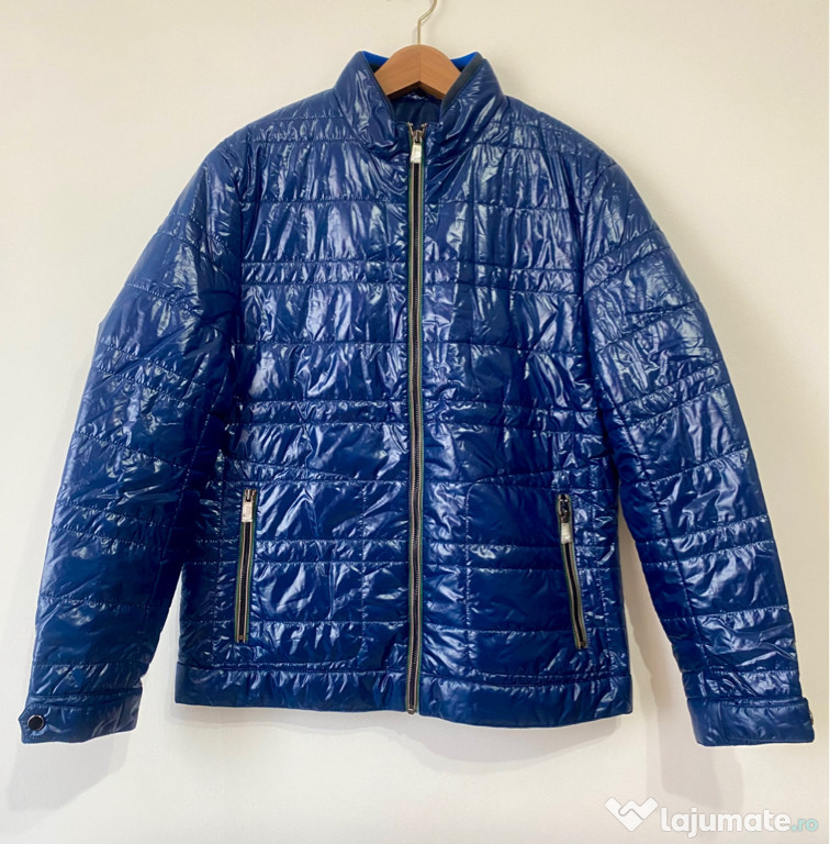 Geacă bărbați albastră