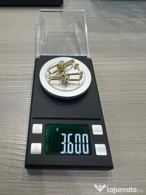 Vând cercei din Aur 585 model Tiffany