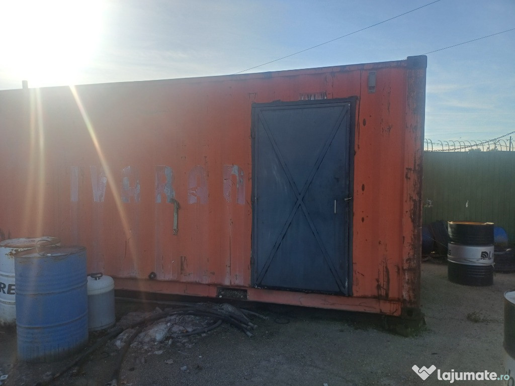 Vand eurocontainer amenajat baraca santier