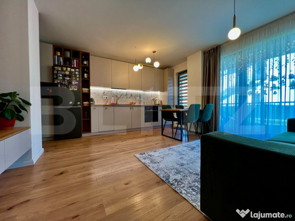 Apartament modern cu 3 camere, terasă spectaculoasă de 31