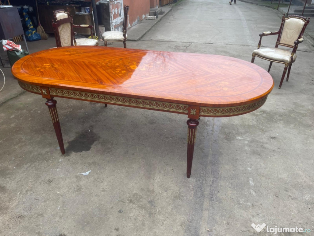 Masa 6 persoane model Louis XlV