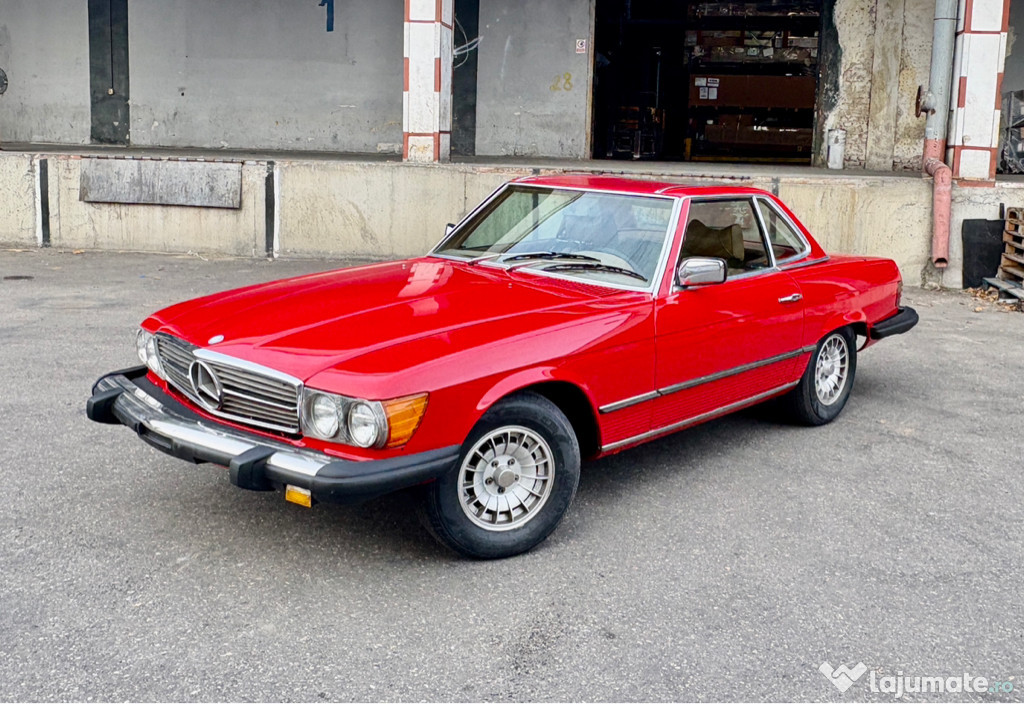 Mercedes-Benz R107 – 1977 | Import USA | Proiect clasic