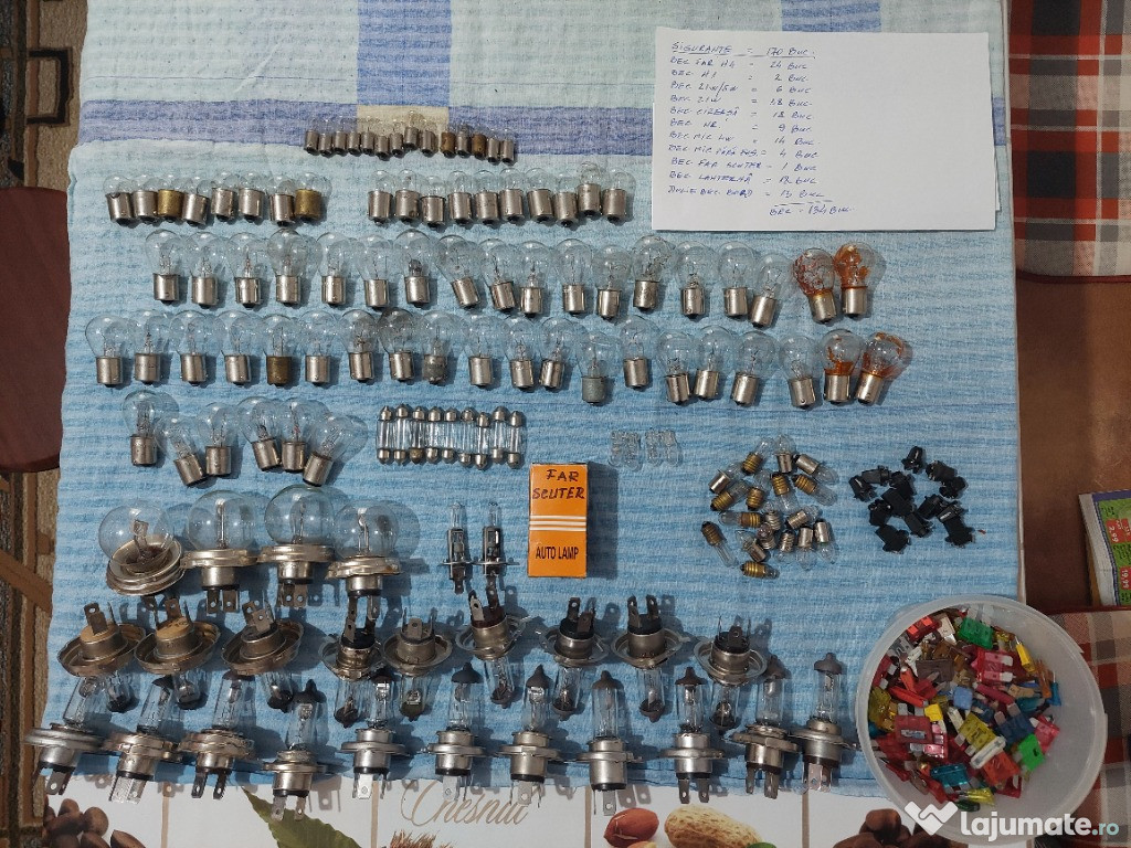 Becuri auto diferite