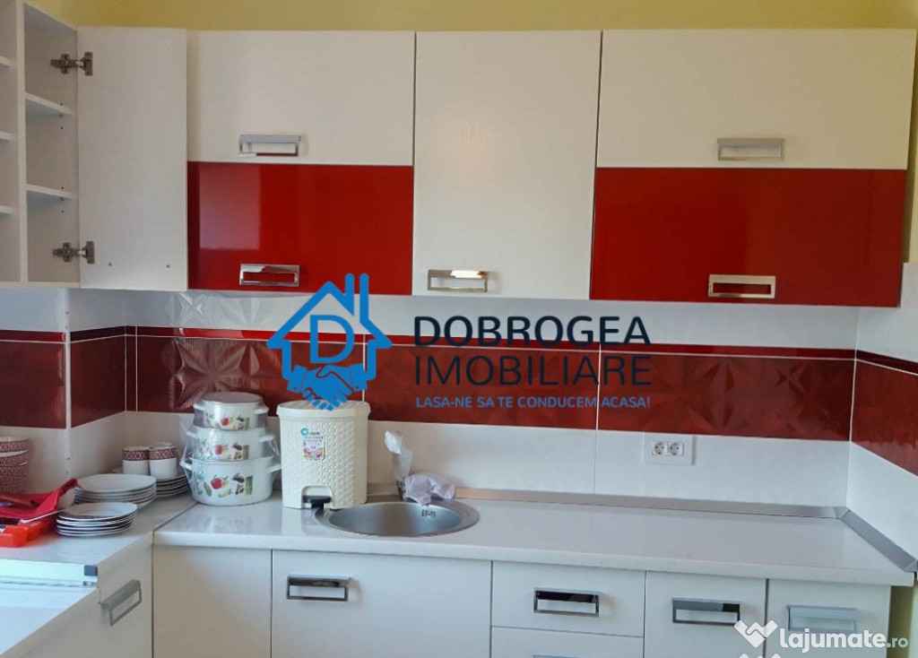 ZONA CENTRALA- BLOC NOU ,2 CAMERE ,ETAJ 2, MOBILAT SI UTILA