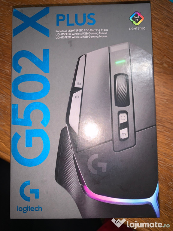 Mouse Logitech G502 X Plus