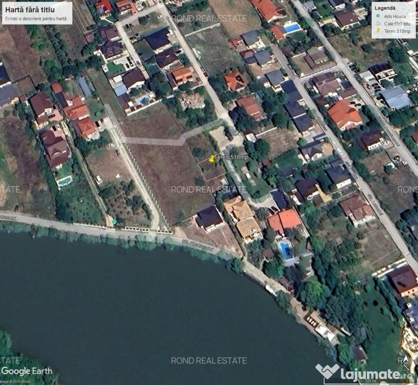 Teren zona Hipodromului, intre case