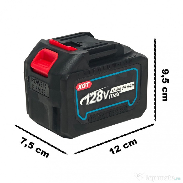 Acumulator German Meister, XGT, 128 V, 10 Ah