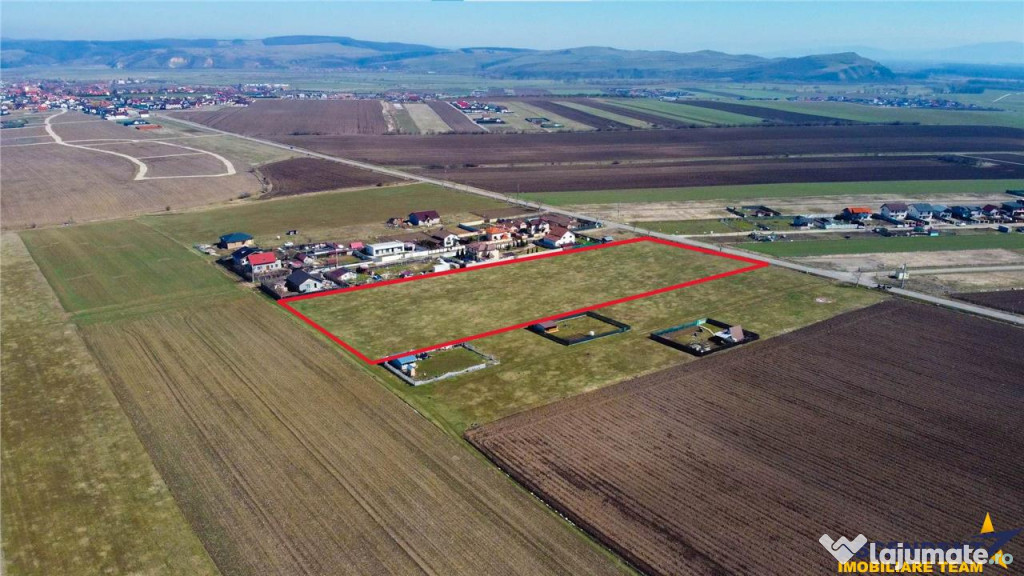 Teren intravilan 18.200mp, cu PUZ si PUD, ideal constructi c