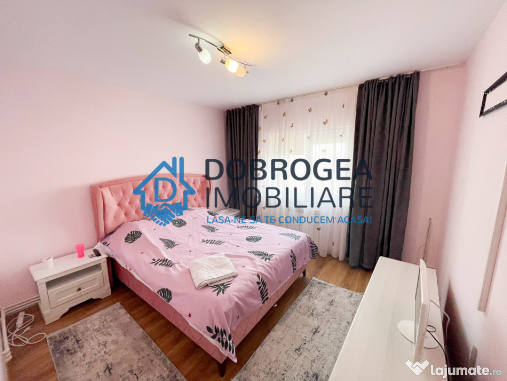 E3, etaj 2, decomandat, renovat, centrala termica