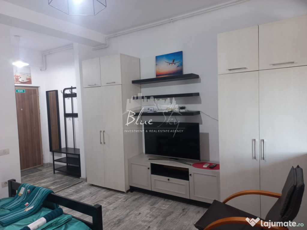 Studio cochet în bloc nou – gata de locuit sau pentru inv