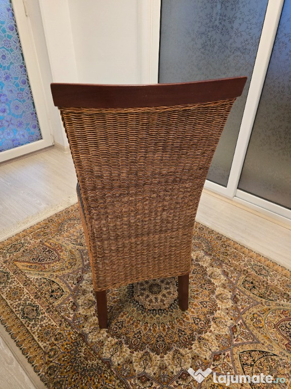 Scaune de ratan living