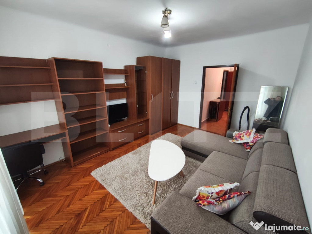 Apartament cu 1 camera in zona ultracentrala mobilat si util