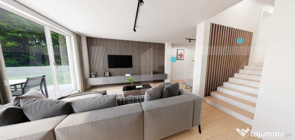 Pachet complet! Apartament spatios 68mp, 3 camere, garaj si