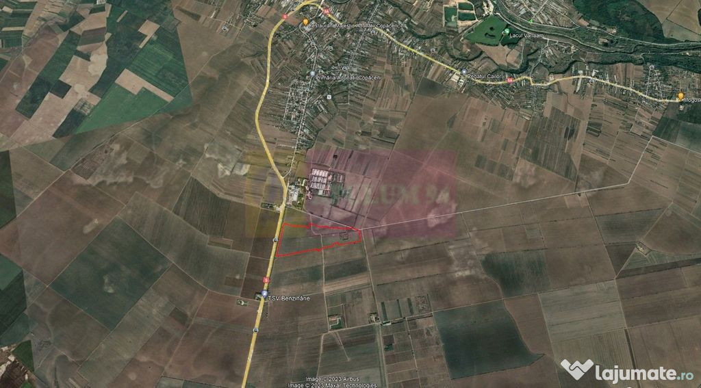 Teren 40ha Adunatii Copăceni | Industrial/ Logistic