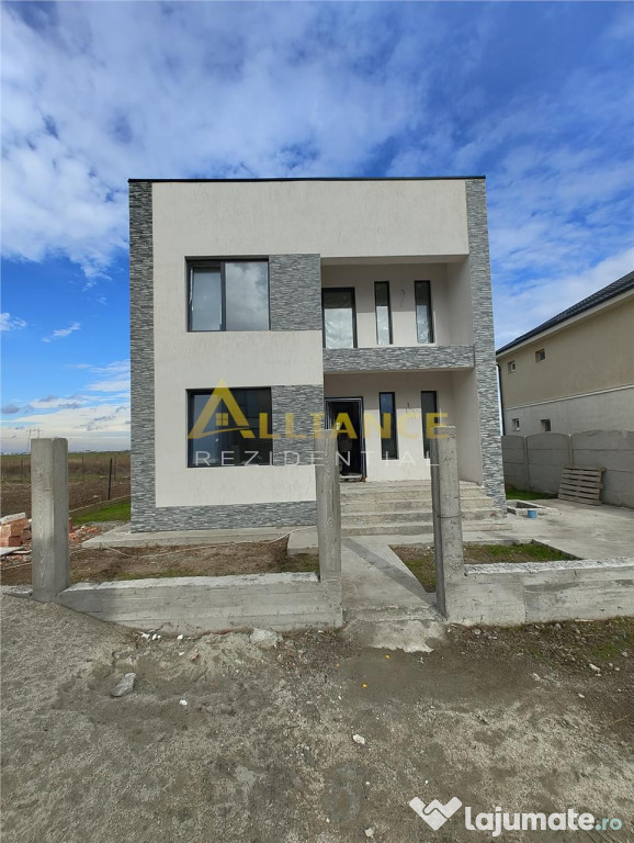 Casa noua, moderna – 4 dormitoare, 3 bai - 130 mp utili