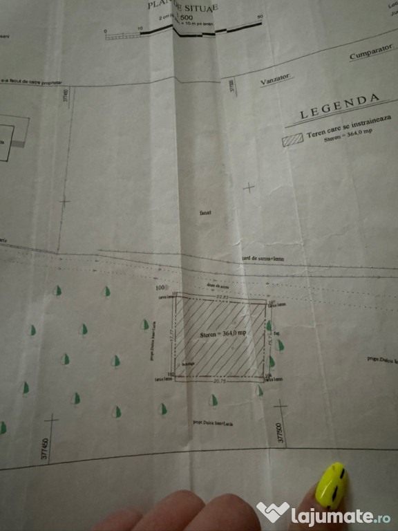 Teren intravilan Parang