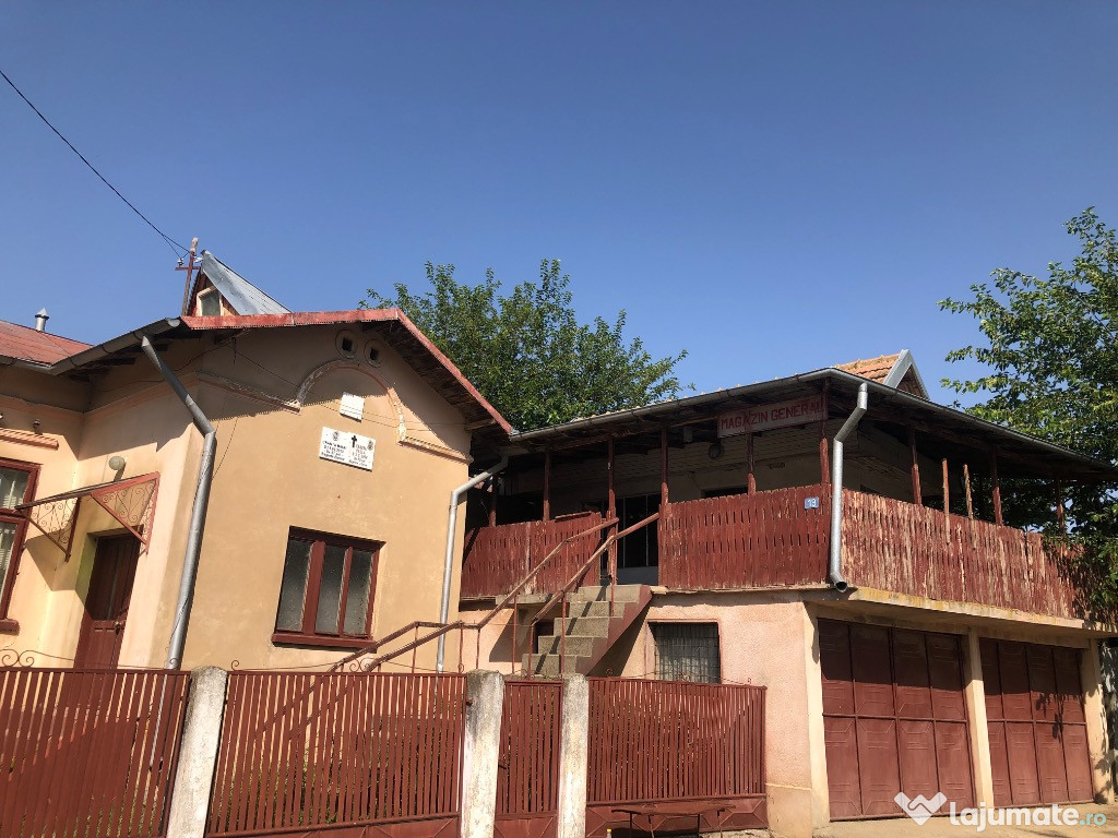 Vând casă, teren 2700 mp, com. GROJDIBODU, jud. OLT