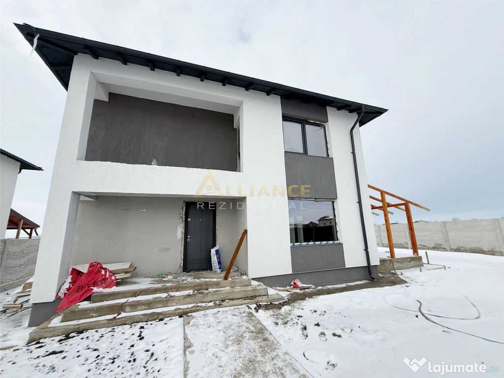 Vila Individuala / 5 Camere / 2 Bai / Teren 460 mp