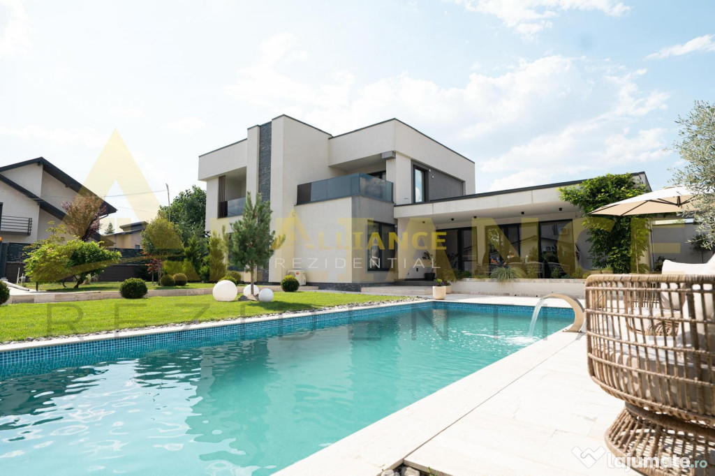 Vila de lux P 1E ~ 5 camere 5 bai dressing ~ 850mp teren