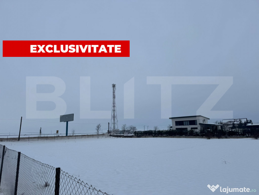 Teren intravilan 6700 mp – Nod rutier A1–A10, Lancrăm |