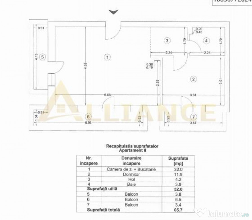 Aparatorii Patriei Metrou - 2 camere cu 3 balcoane - acte ga