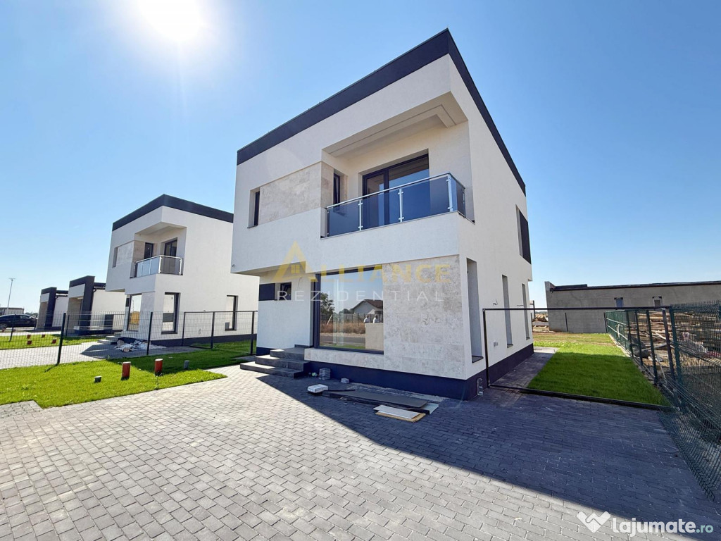 Vila individuala / 4 Camere / 3 Bai / Teren 453 mp