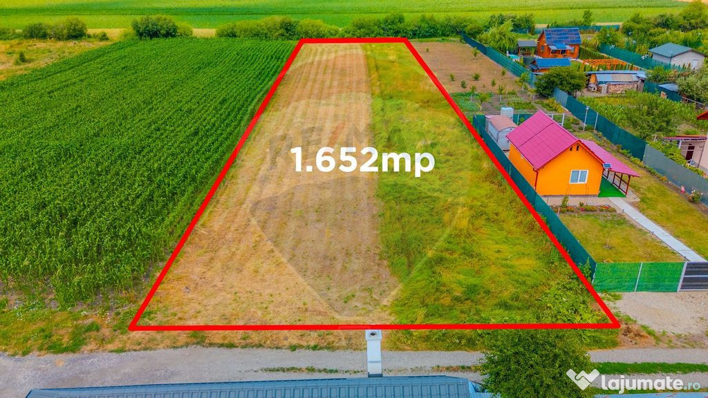 COMISION 0% | Teren intravilan | Bod, strada Avram Iancu